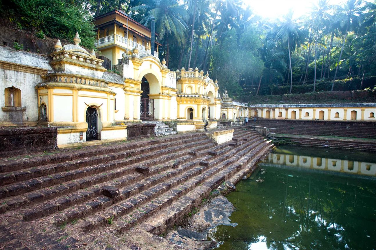 Temple town view in Ponda Goa