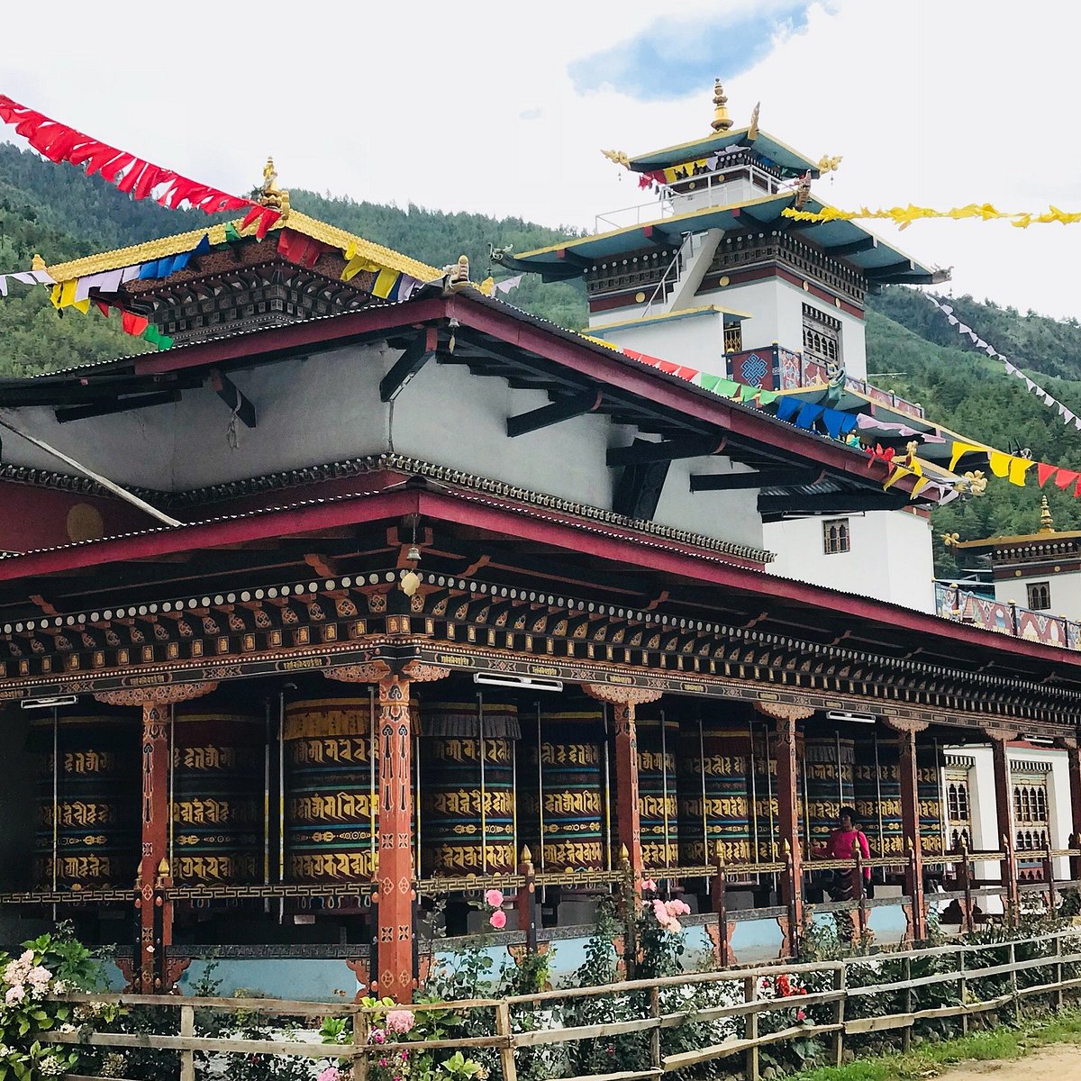 Changangkha Lhakhang temple on hilltop in Thimphu
