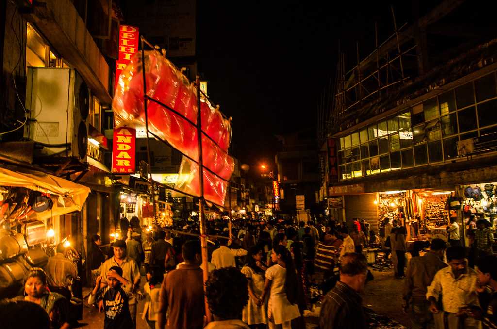 Food lane and restaurants around Police Bazar Shillong