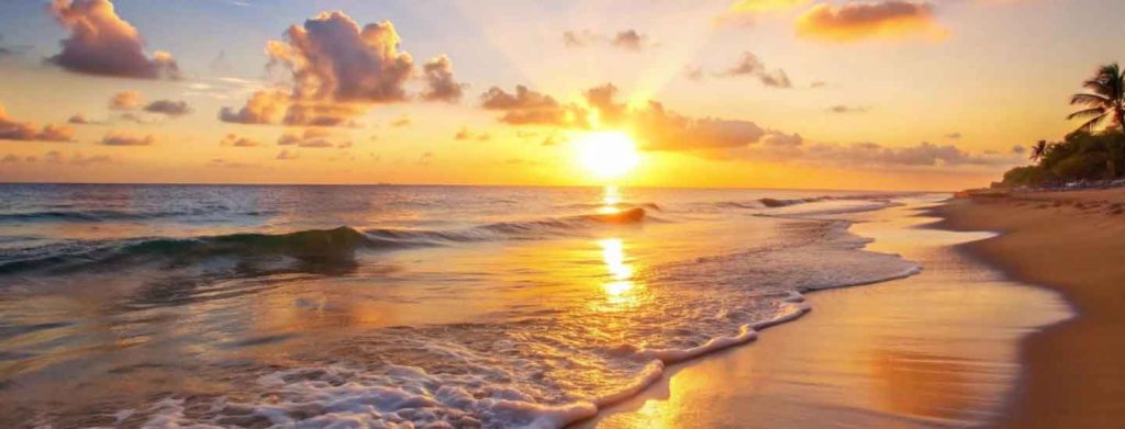 Sunset at Puri Beach Odisha