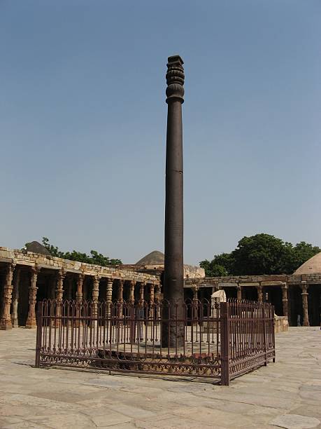 Iron Pillar at Qutub Minar Complex