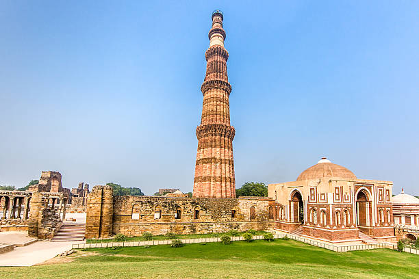 Qutub Minar Tower View Delhi