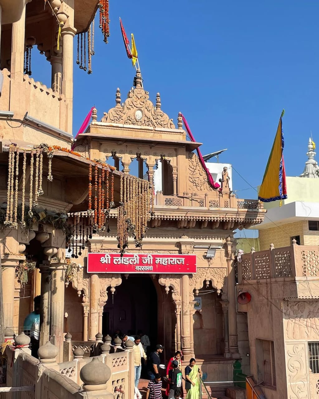 One day Barsana Nandgaon temple itinerary