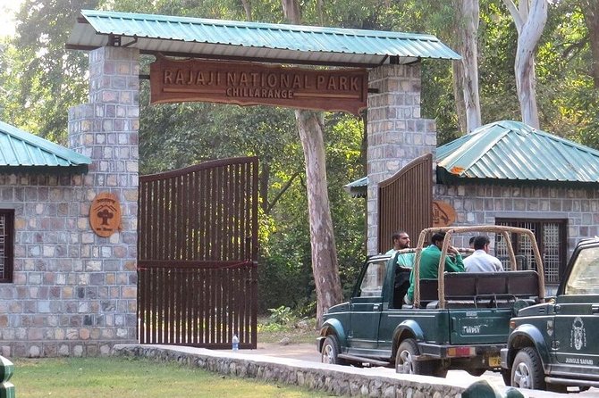 Jeep safari in Rajaji National Park