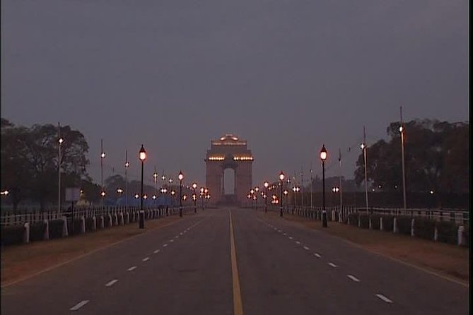 Evening promenade view at Rajpath Delhi