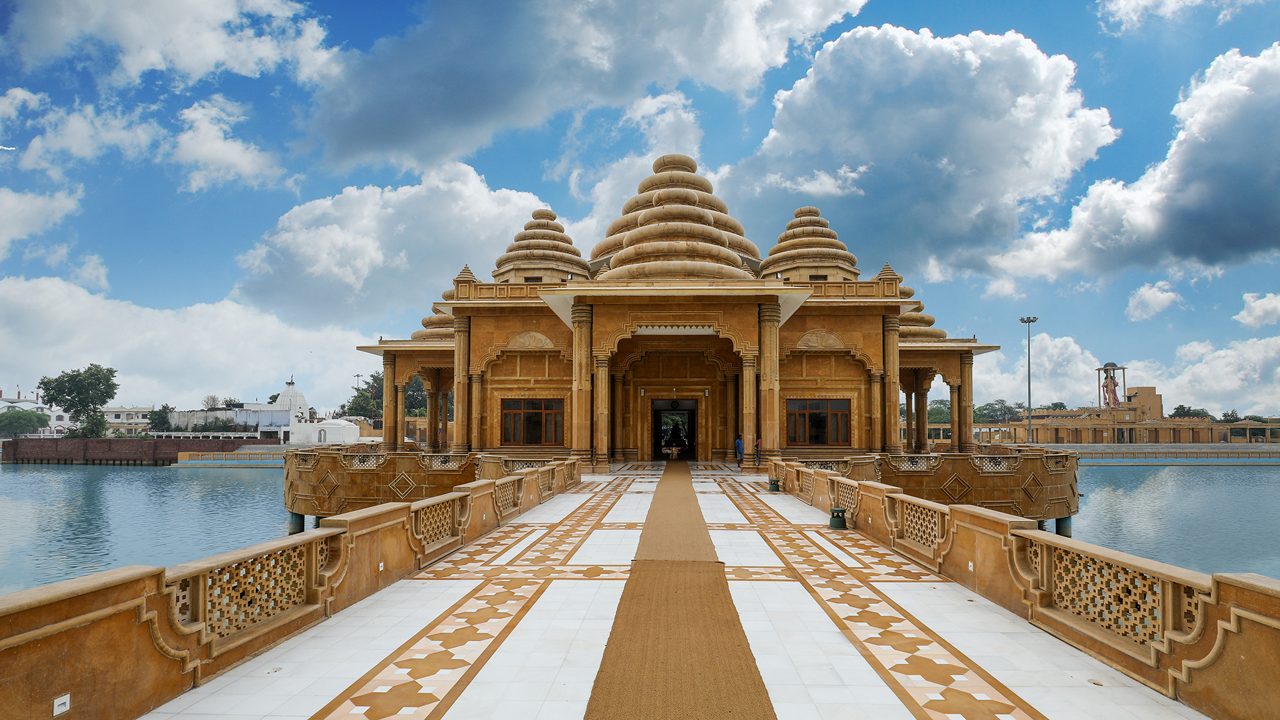 Ram Tirath Temple Complex showcasing traditional architecture