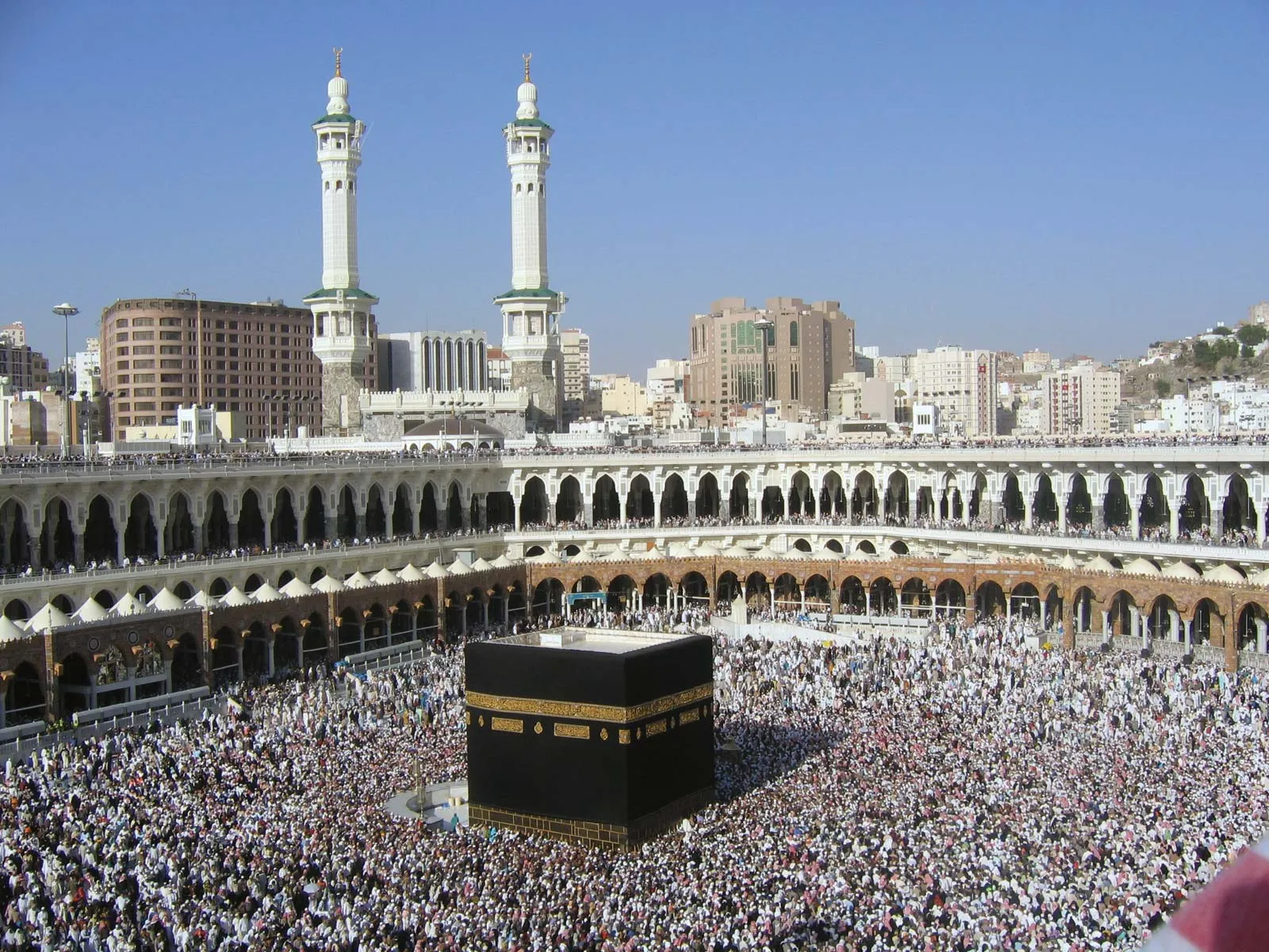 Makkah Masjid during Ramadan prayers