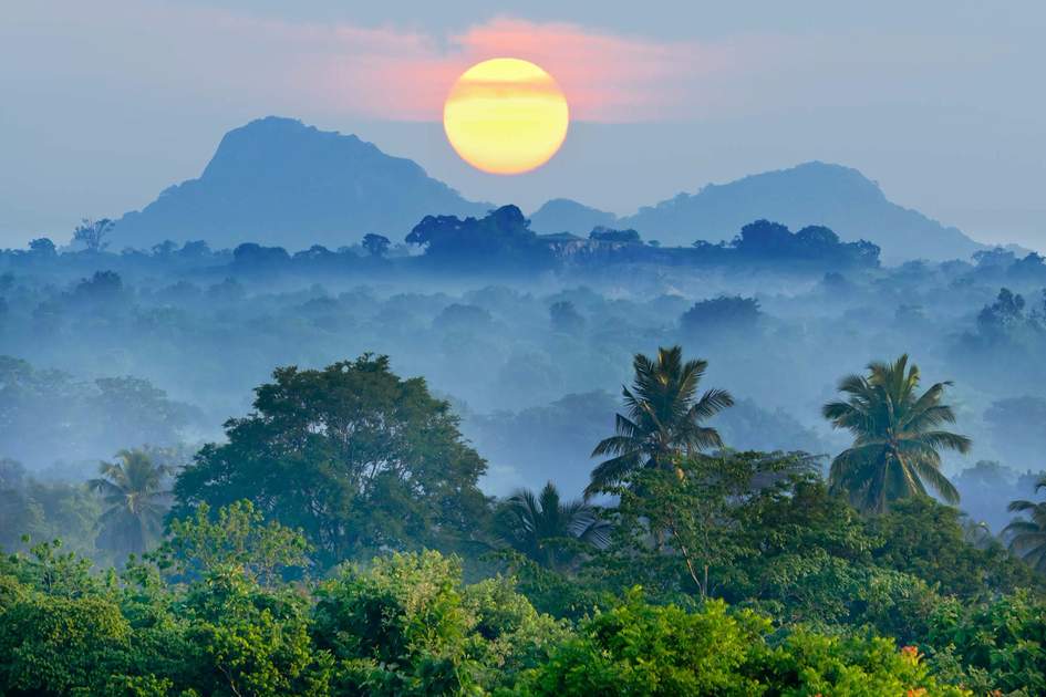 Beautiful Sri Lanka landscape