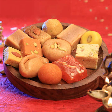 Local sweets and snack streets in Bishnupur