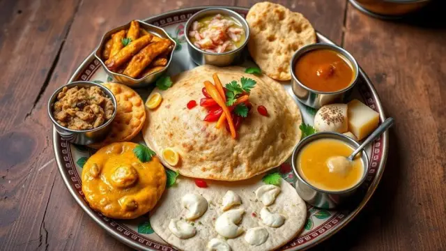 Litti chokha and local food in Patna