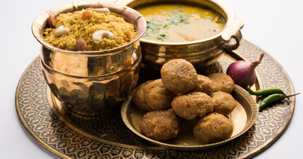 Rajasthani cuisine in Pushkar restaurants