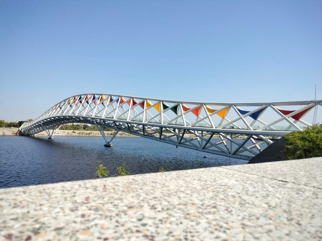 Atal Bridge at Sabarmati Riverfront