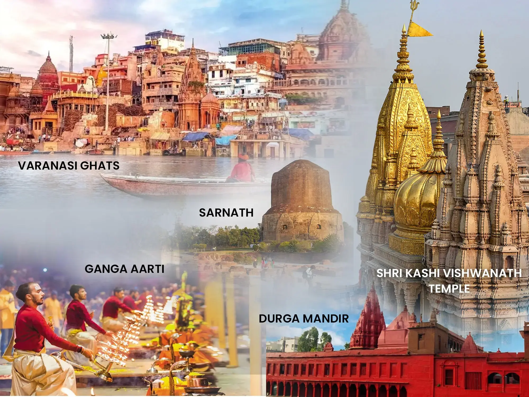 One day itinerary combining Sarnath and Varanasi spiritual highlights