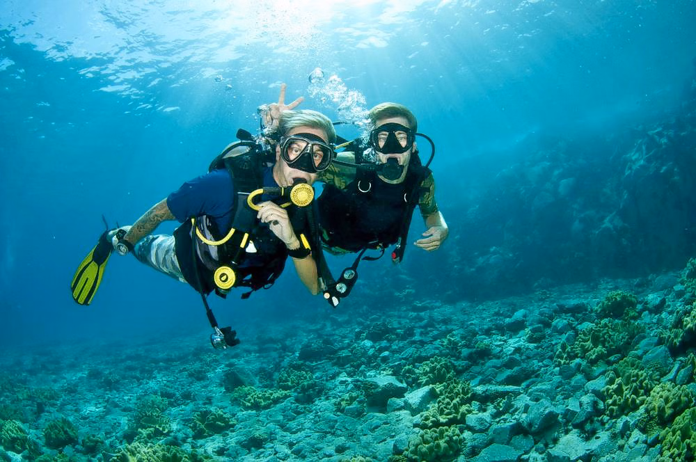 Scuba diving group in Kerala