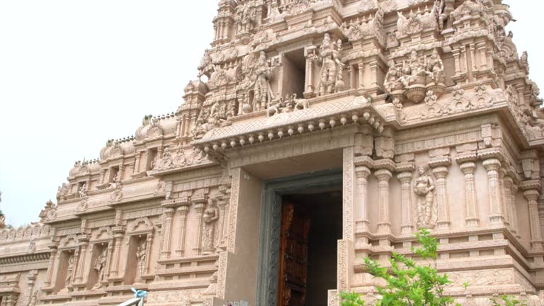 Temple facade associated with Shakti Peeth worship