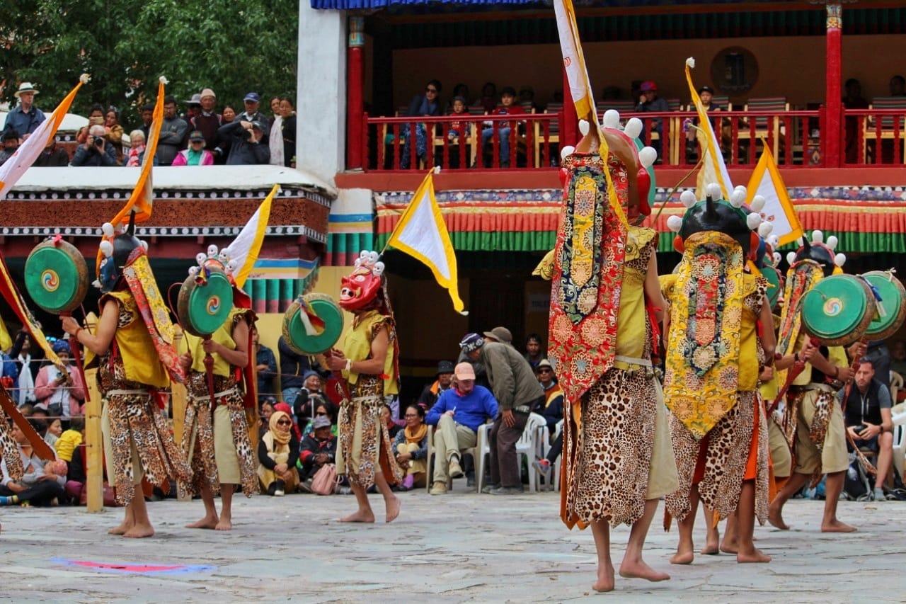 Chaam Dance Festival at Shashur Monastery