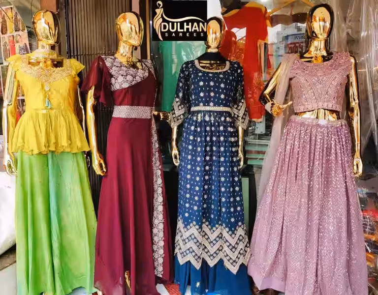 Ambala cloth market shopping lanes