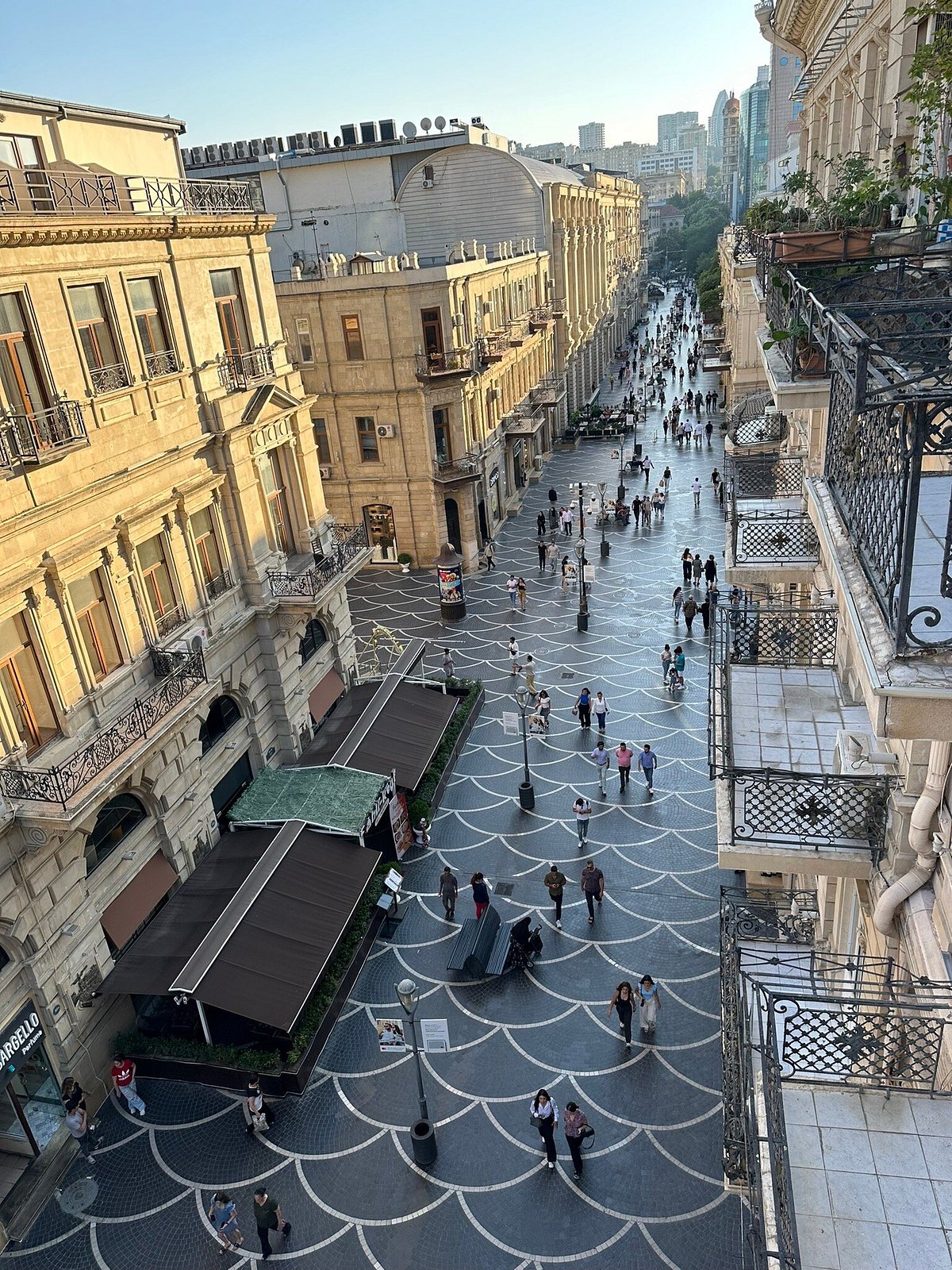 Nizami Street shopping boulevard in Baku