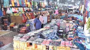 Erode Kongu Main Road textile market area