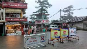 Jogiwara Road shopping street in McLeodganj
