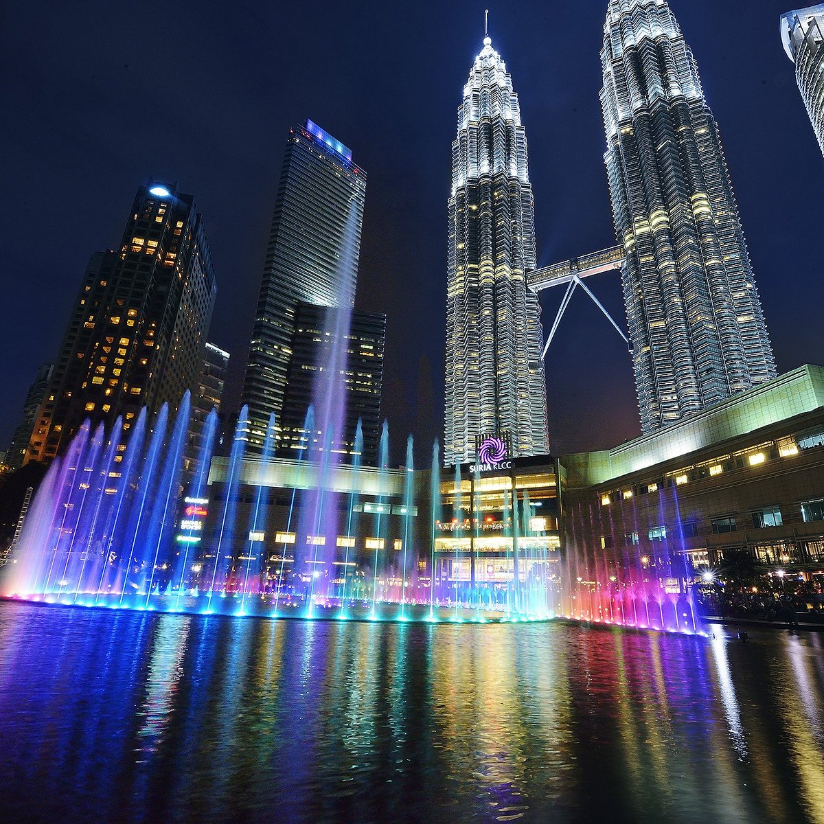 Suria KLCC mall under Petronas Twin Towers