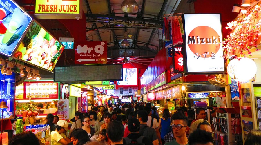 Budget shopping lane in Bugis Singapore
