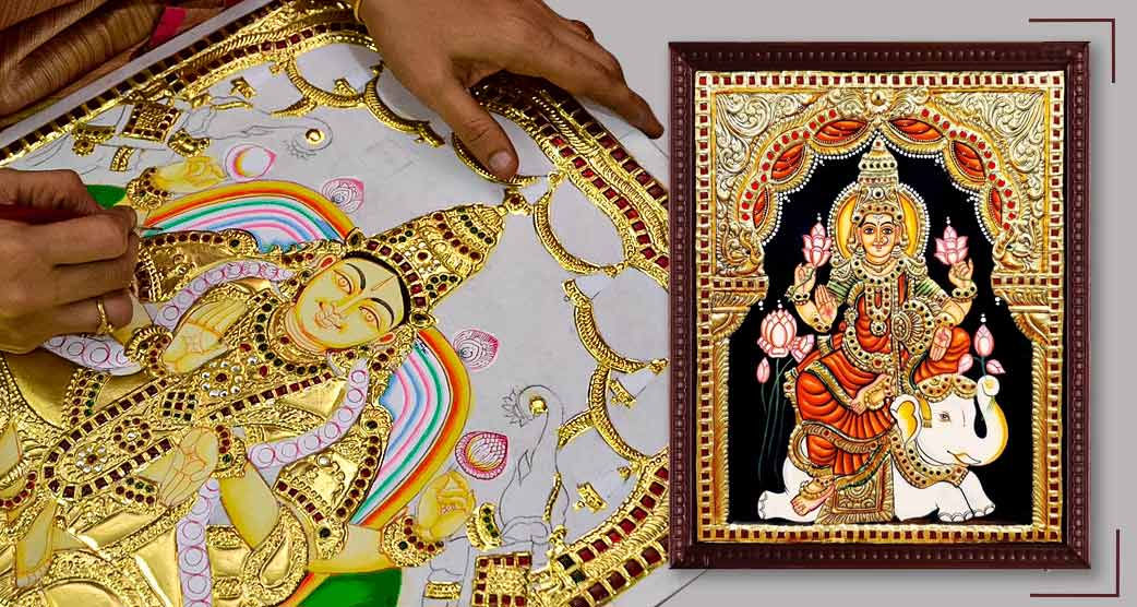 Traditional Thanjavur painting