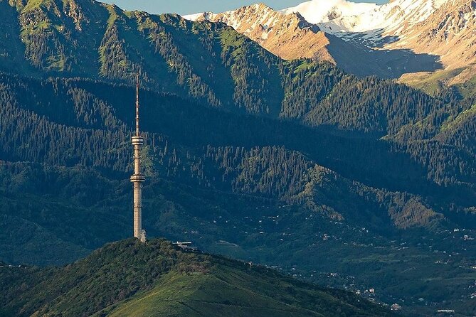 Shymbulak Ski Resort in Tian Shan mountains