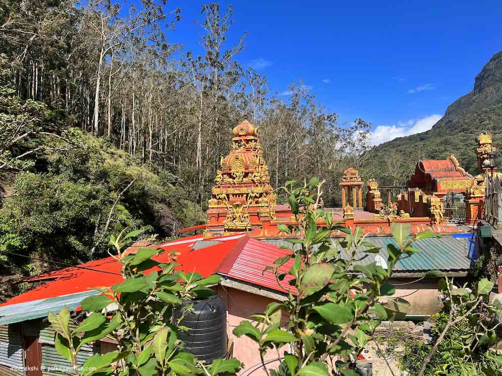 Route planning guidance from Kandy and Nuwara Eliya to Sita Eliya Temple