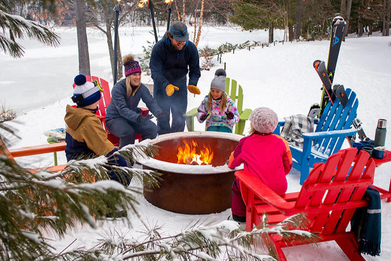 Winter activities in Manali