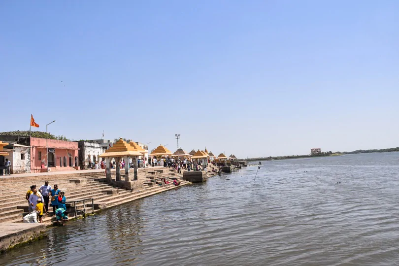 Triveni Sangam confluence