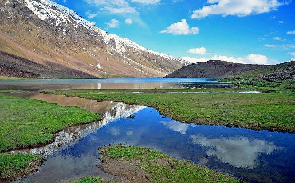 Chandratal Lake during Spiti road trip