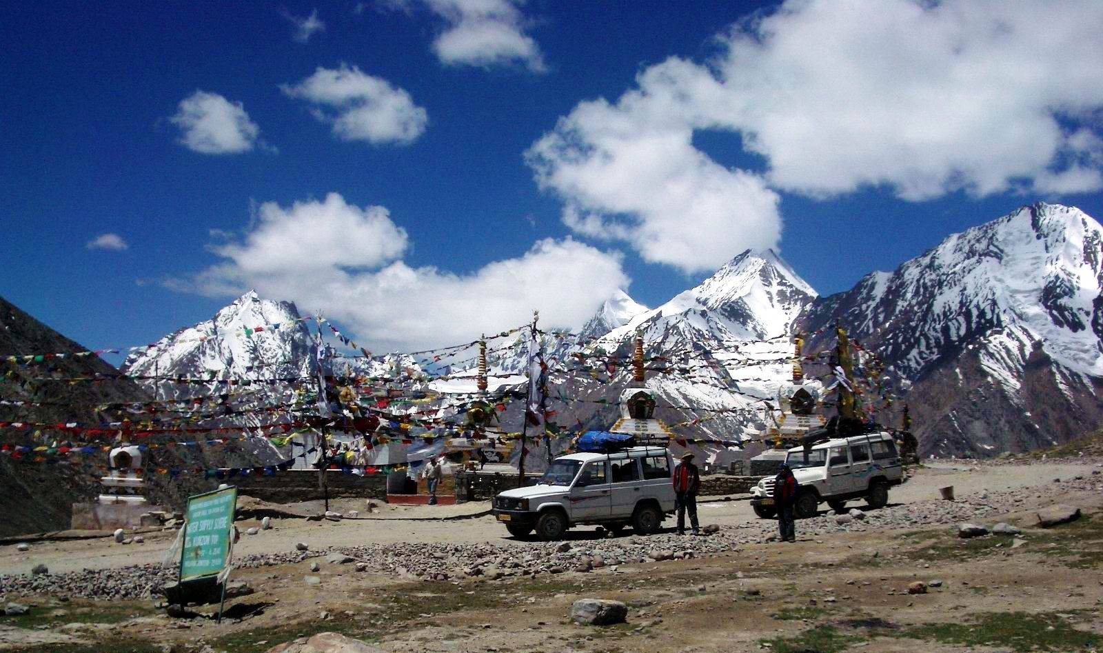 Kunzum Pass on Spiti road trip