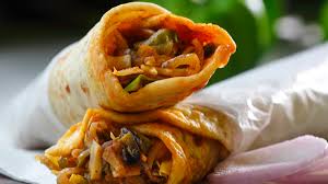 Kolkata Kathi Roll being prepared at Nizam's