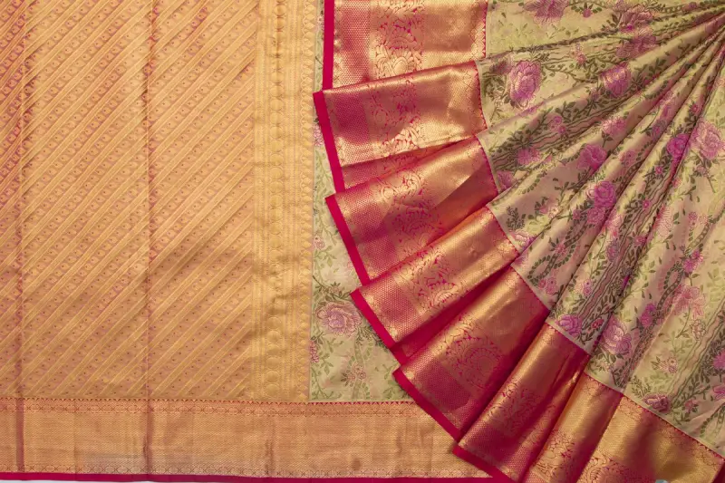 T Nagar Chennai silk saree display