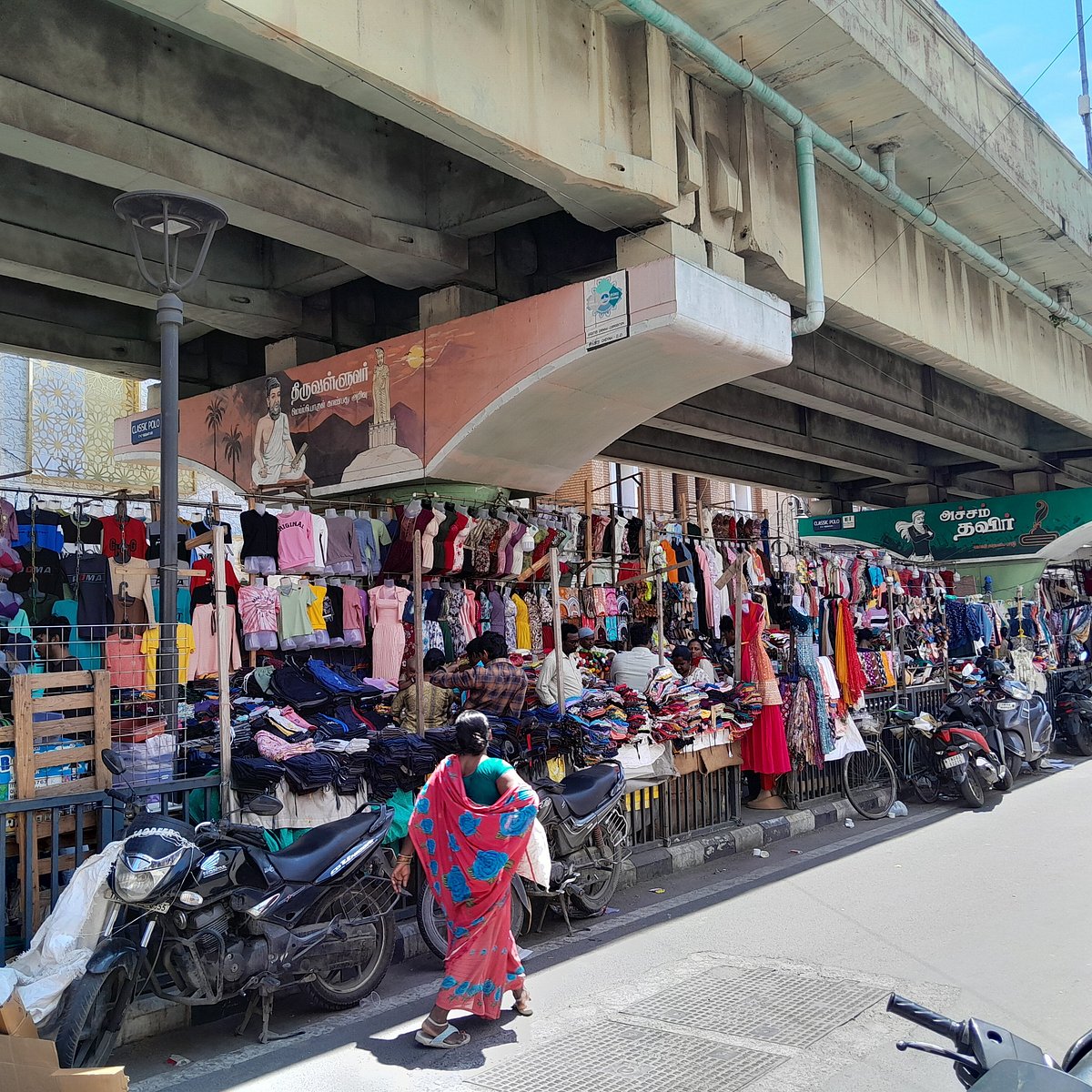 T Nagar Chennai street shopping scene