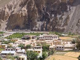 Tabo Monastery in Spiti Valley with ancient temples against mountain backdrop