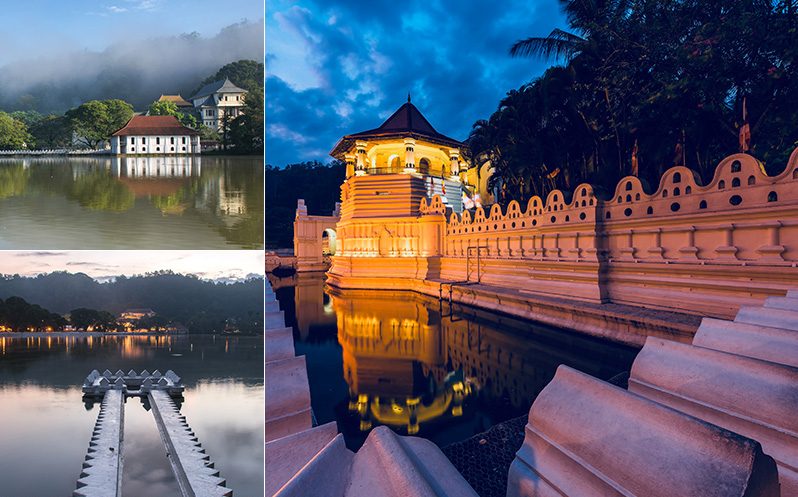 Sri Dalada Maligawa Temple of Sacred Tooth in Kandy Sri Lanka