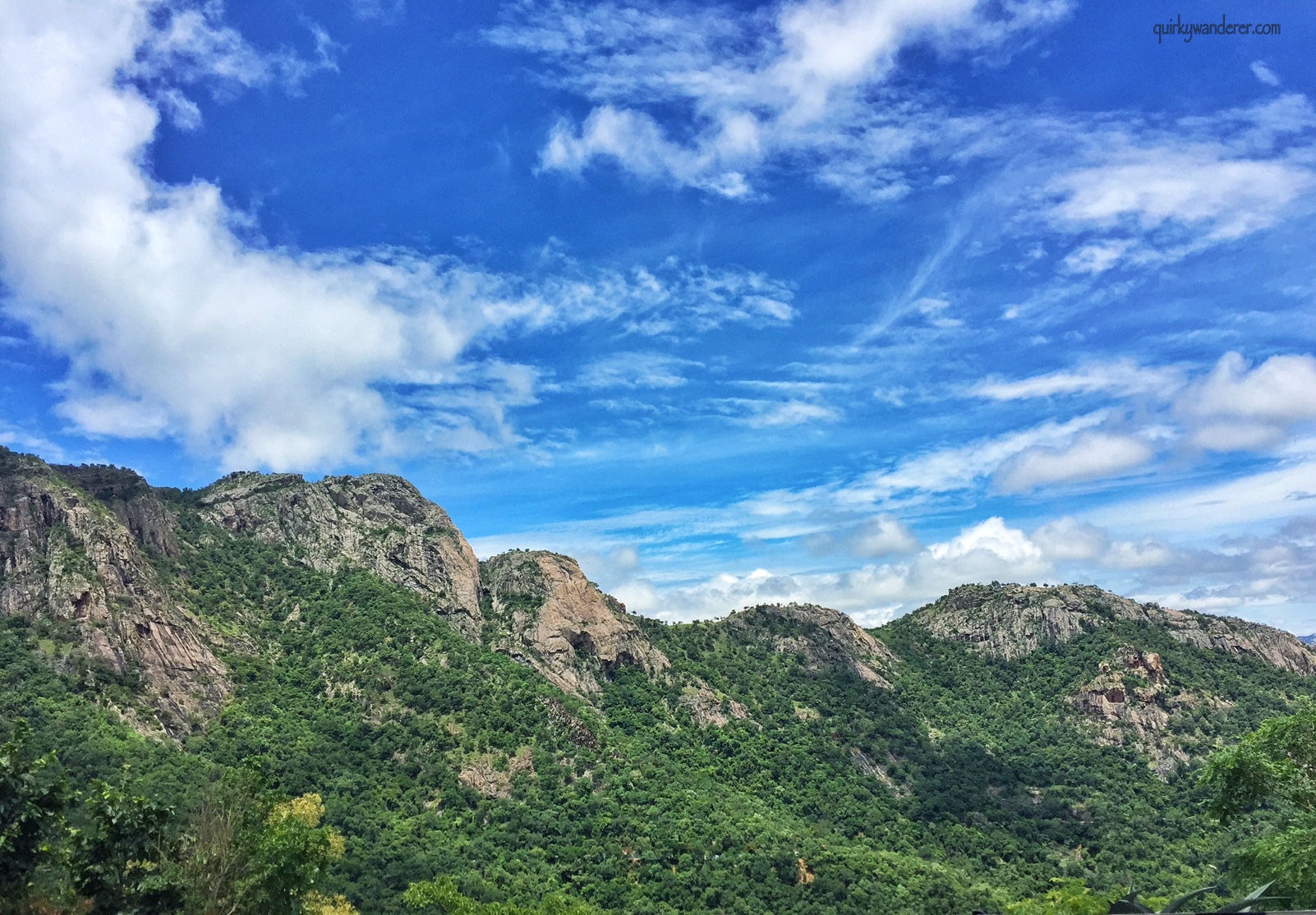 Tirumala Hills seven peaks scenic view