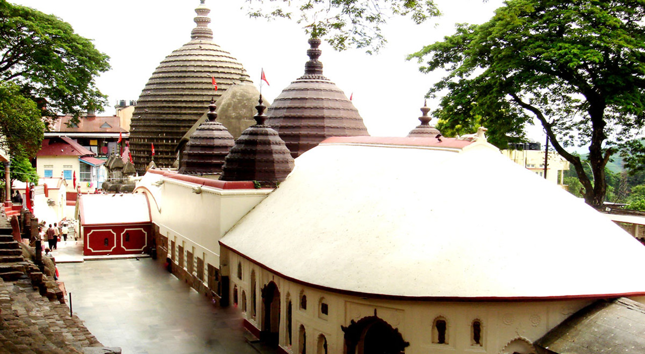 Kamakhya Temple on Nilachal Hill in Guwahati
