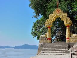 Umananda Temple on Peacock Island in Guwahati