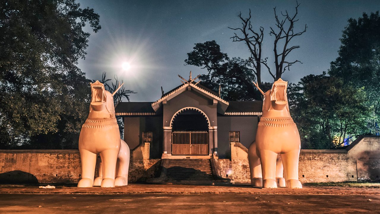 Kangla Fort sacred and heritage area in Imphal