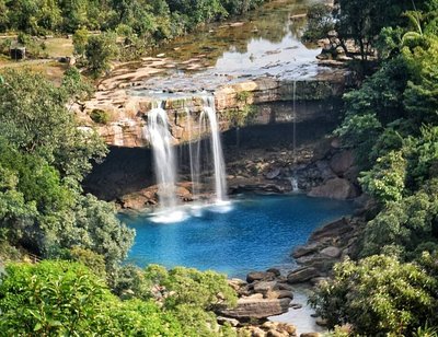 Best season and weather view at Thadlaskein Lake Meghalaya