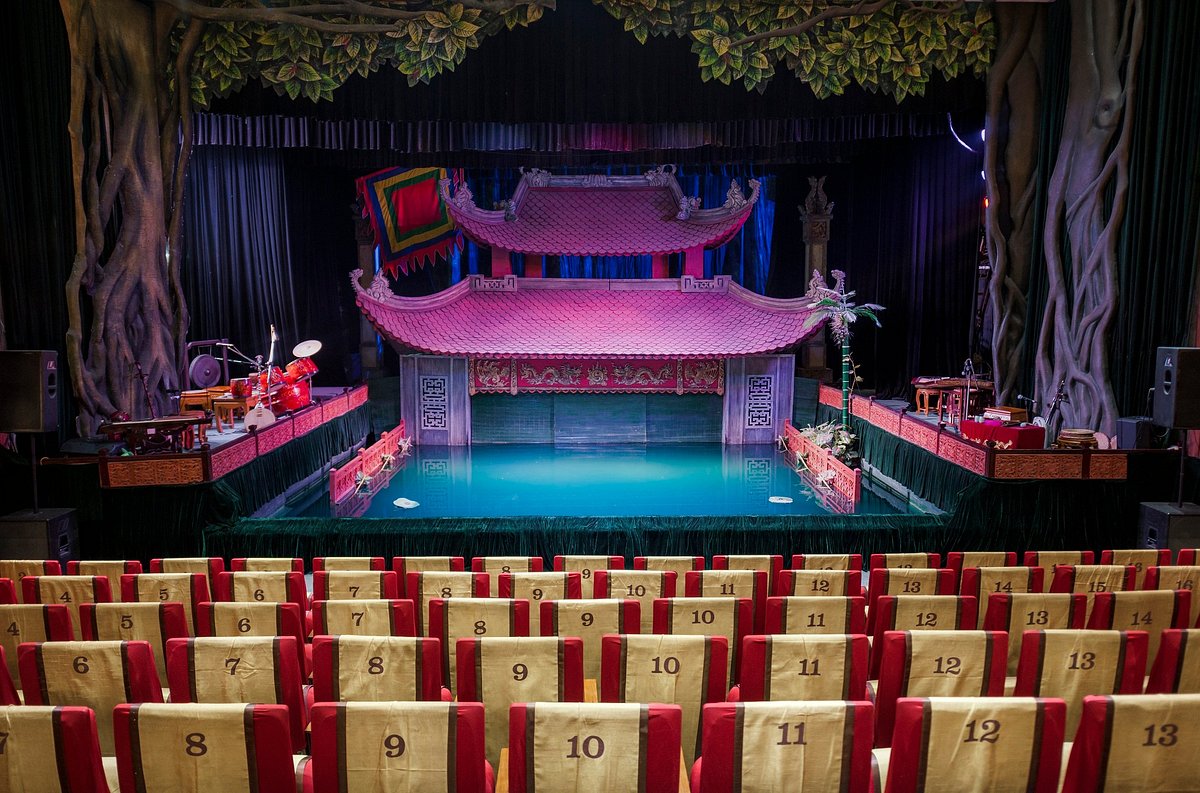 Audience seating at Thang Long theater