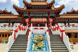 Thean Hou Temple Architecture Details