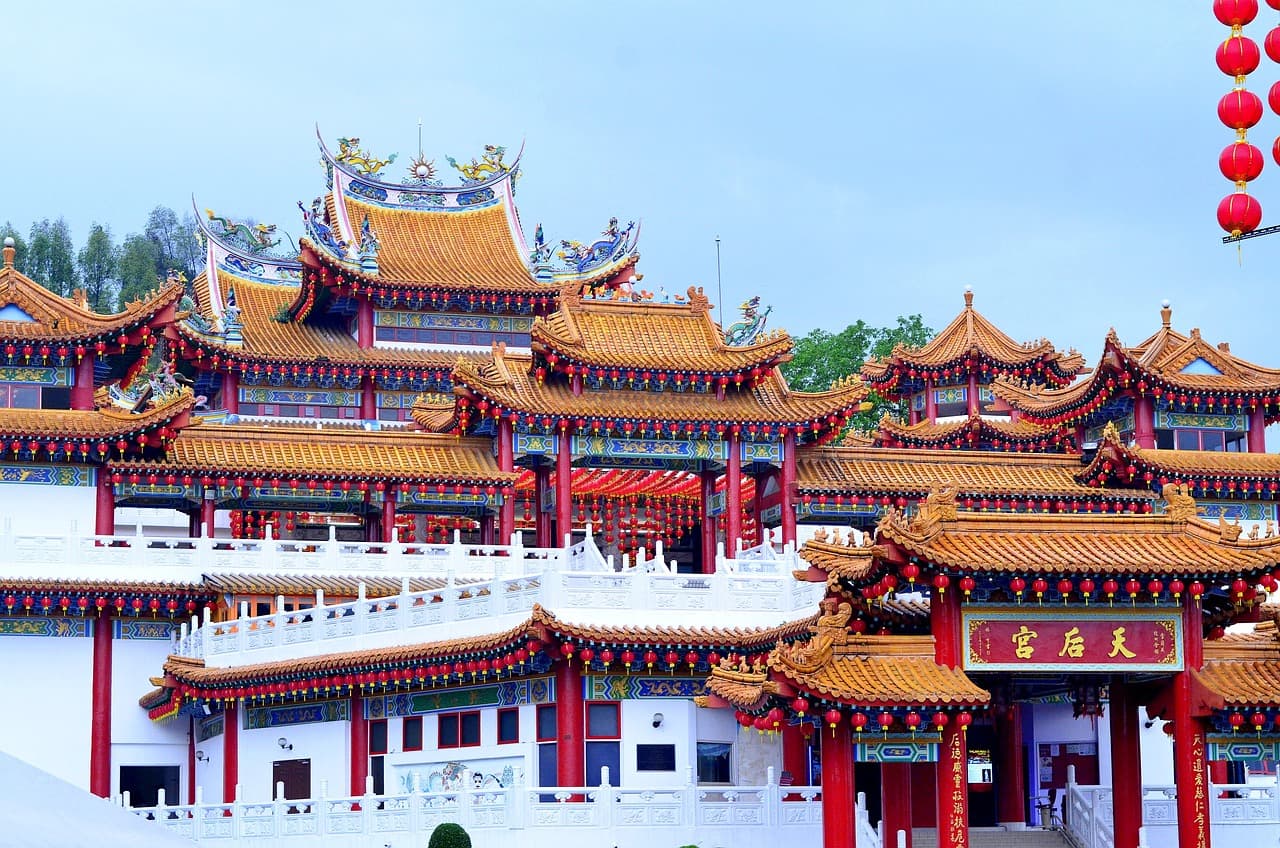 Thean Hou Temple Exterior Kuala Lumpur