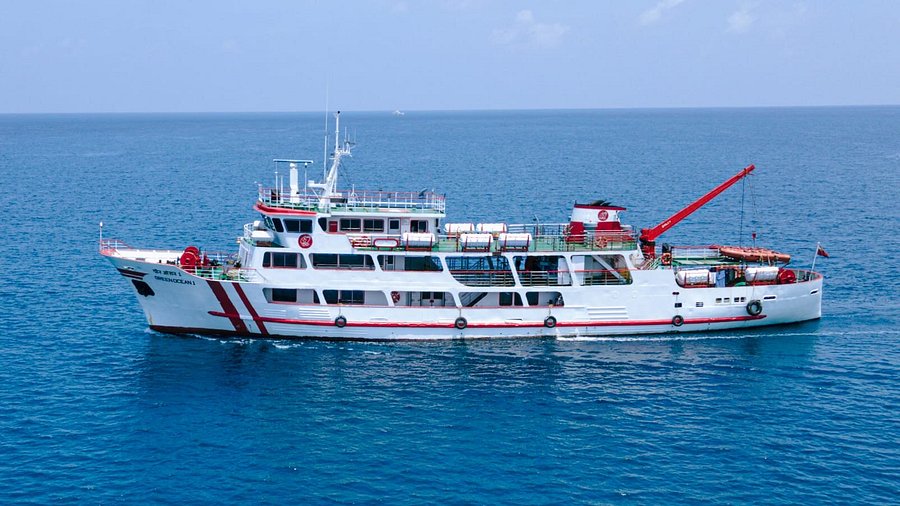 Inter-island ferry transfer in Andaman