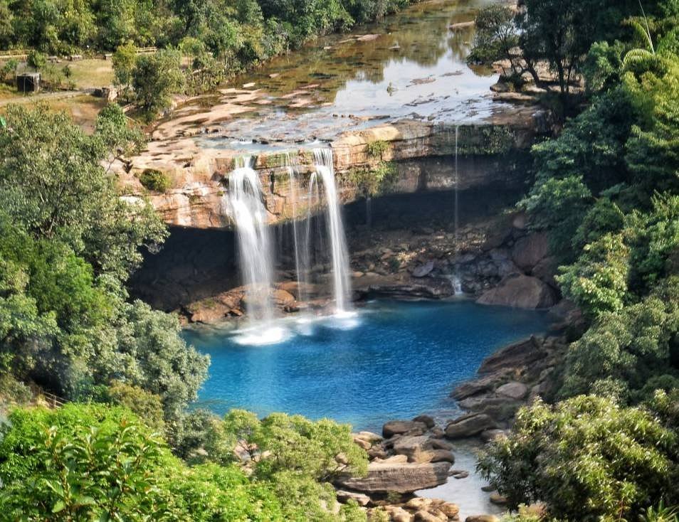 Krang Suri Waterfall in Jowai Meghalaya