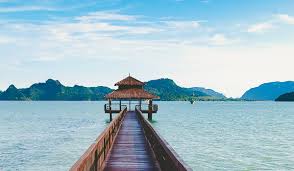 Langkawi Sky Bridge and coastal hills