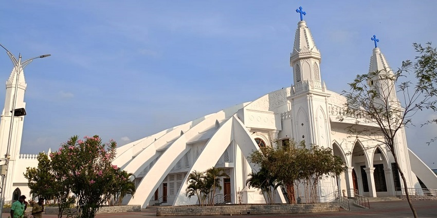 Velankanni Basilica near Nagapattinam